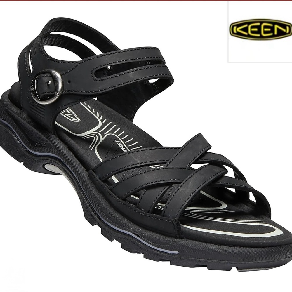 Keen Black Women’s Strappy Sport Sandals